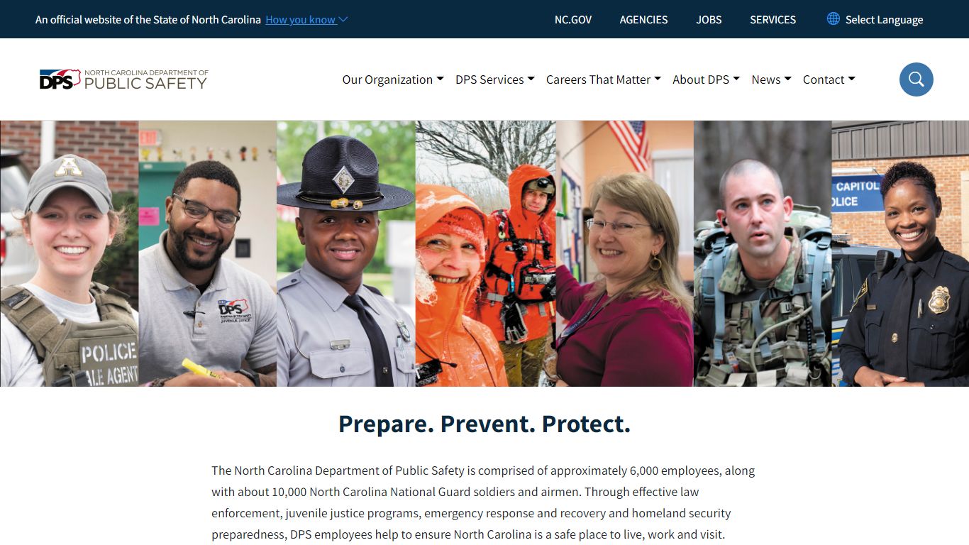 Homepage | NC DPS